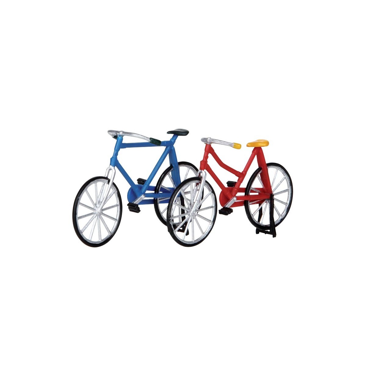 Lot Vélo rouge et vélo bleu Lemax