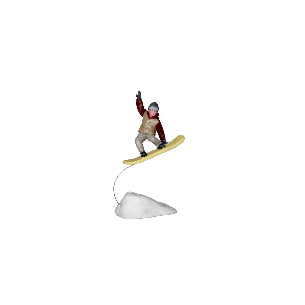 Saut en snowboard Lemax Vail Village