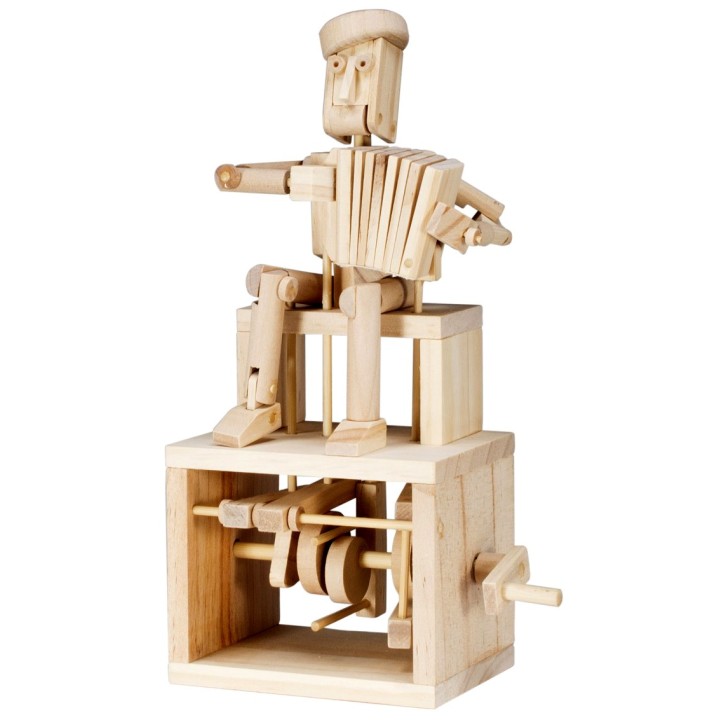 Automate en bois accordéoniste en kit 25 cm