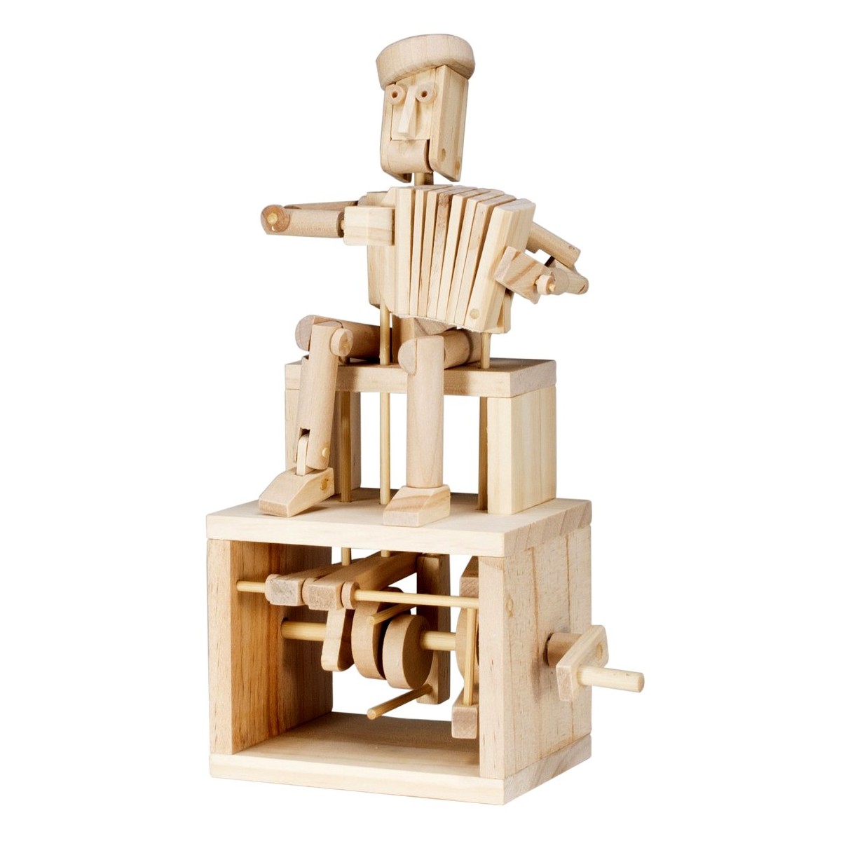 Automate en bois accordéoniste en kit 25 cm