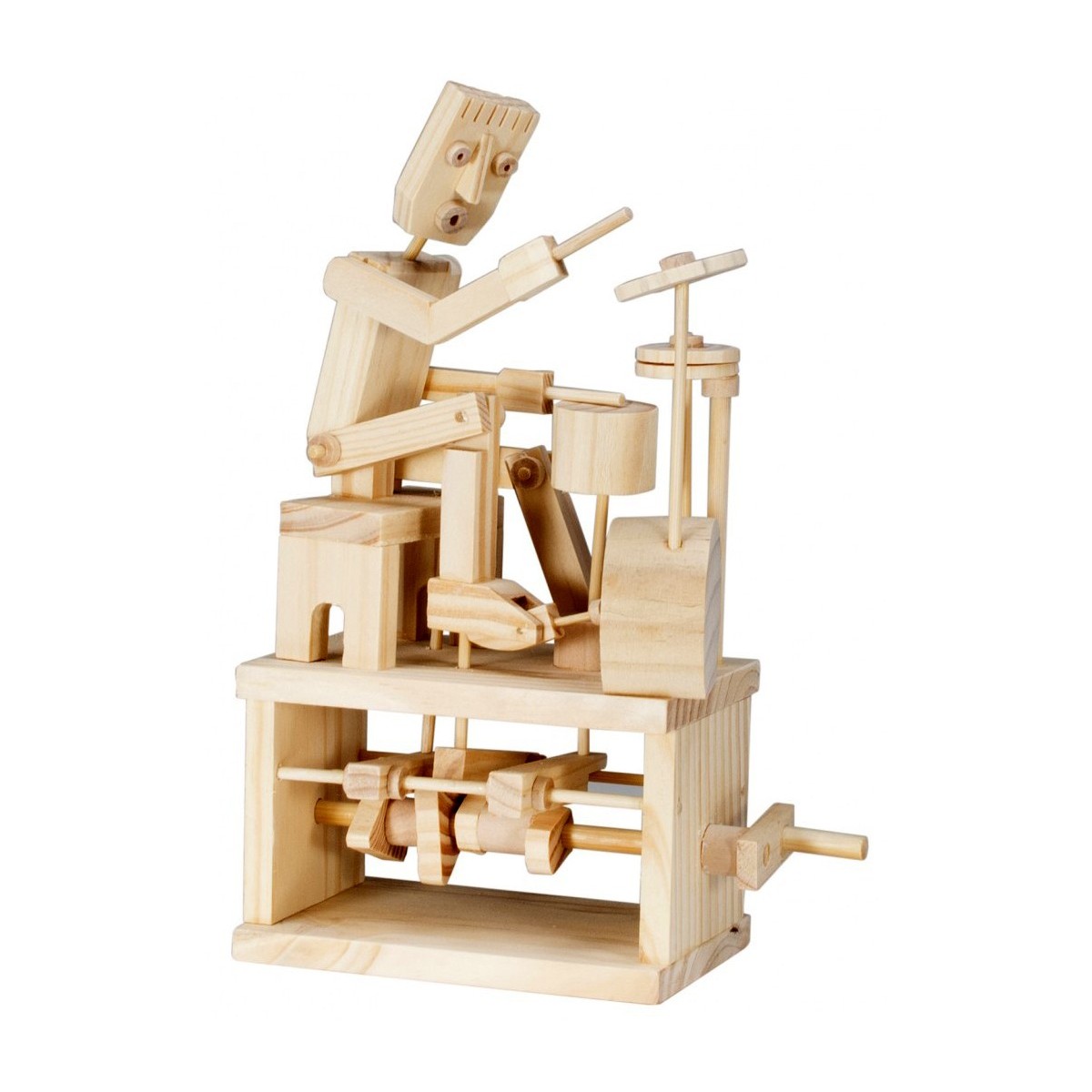 Automate en bois batteur en kit 22 cm