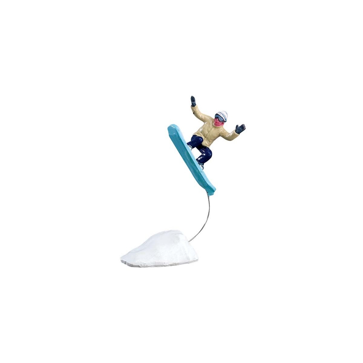 Saut en snowboard Lemax Vail Village