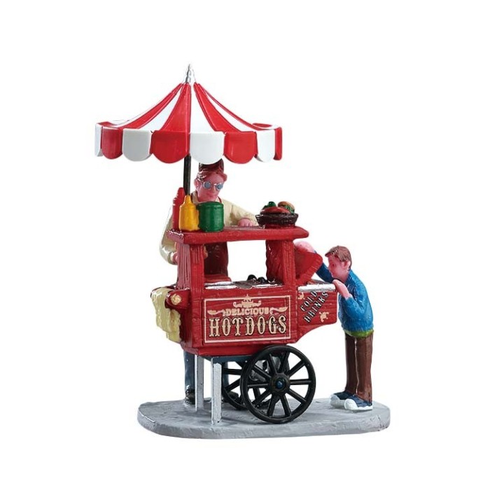 Vendeur de hot dogs