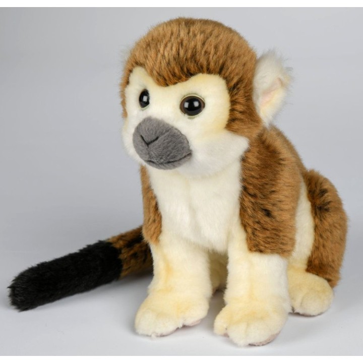 Peluche singe écureuil 18 cm
