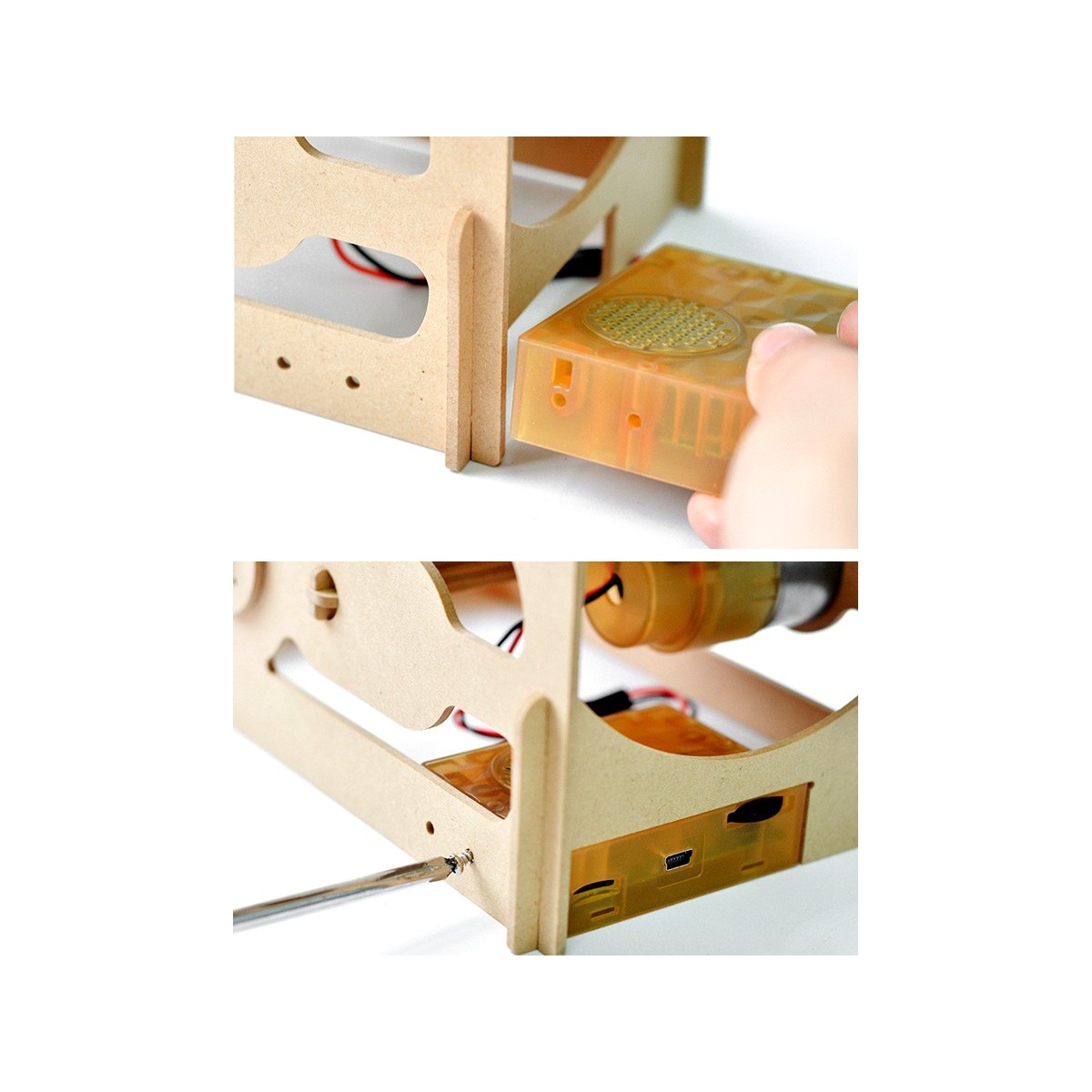 Kit moteur usb musical pour automate en bois