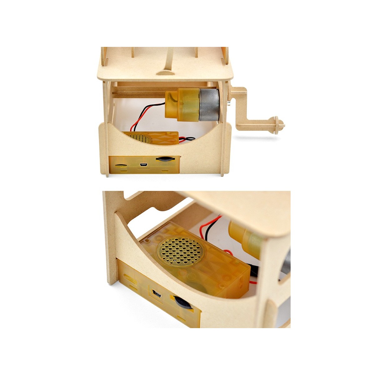 Kit moteur usb musical pour automate en bois