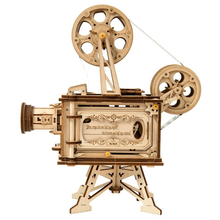 Maquette en bois Projecteur film Vitascope animé