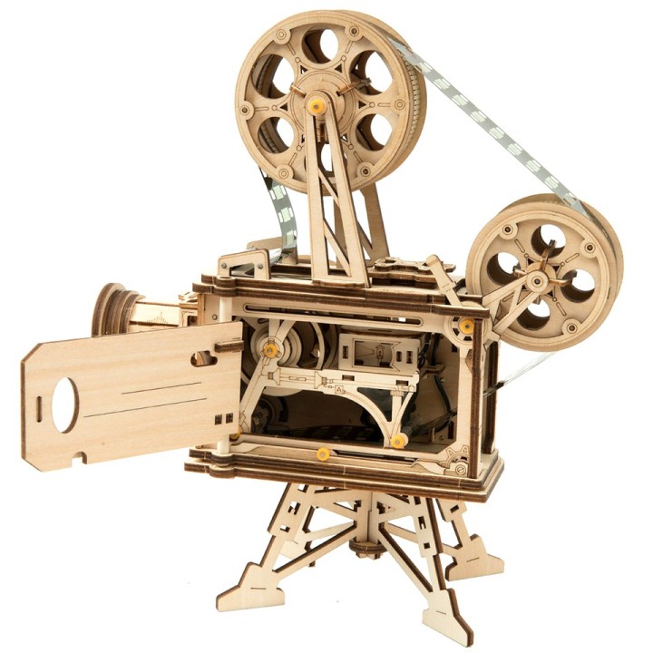 Maquette en bois Projecteur film Vitascope animé