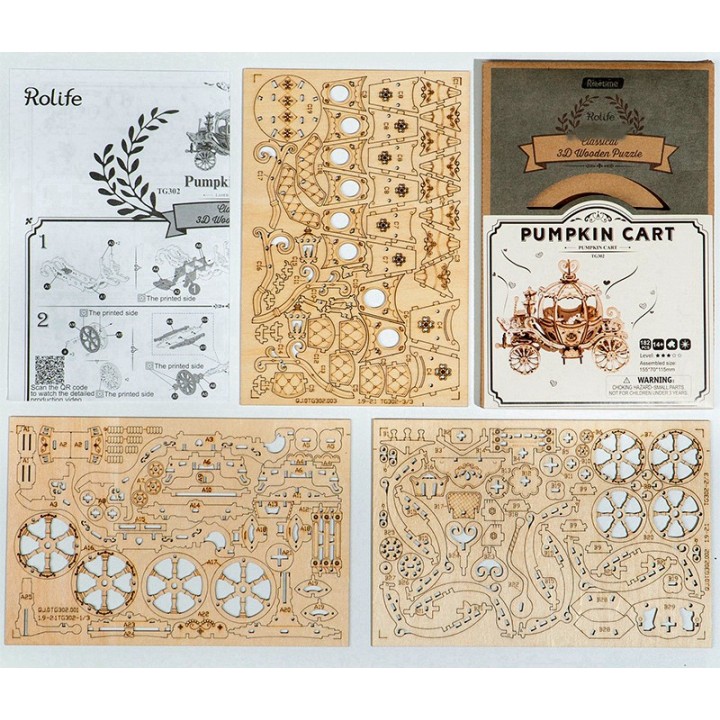 Maquette en bois Carrosse