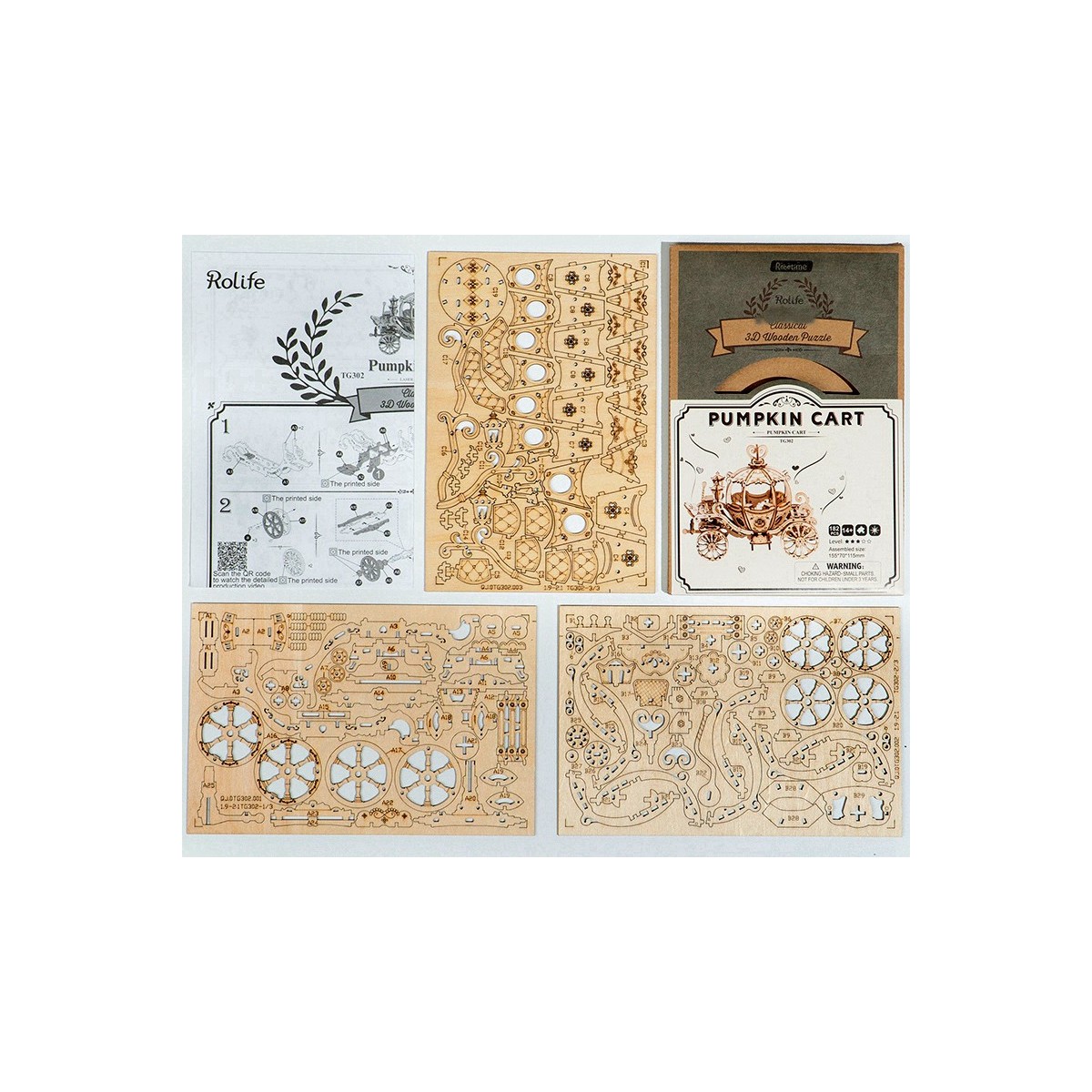Maquette en bois Carrosse