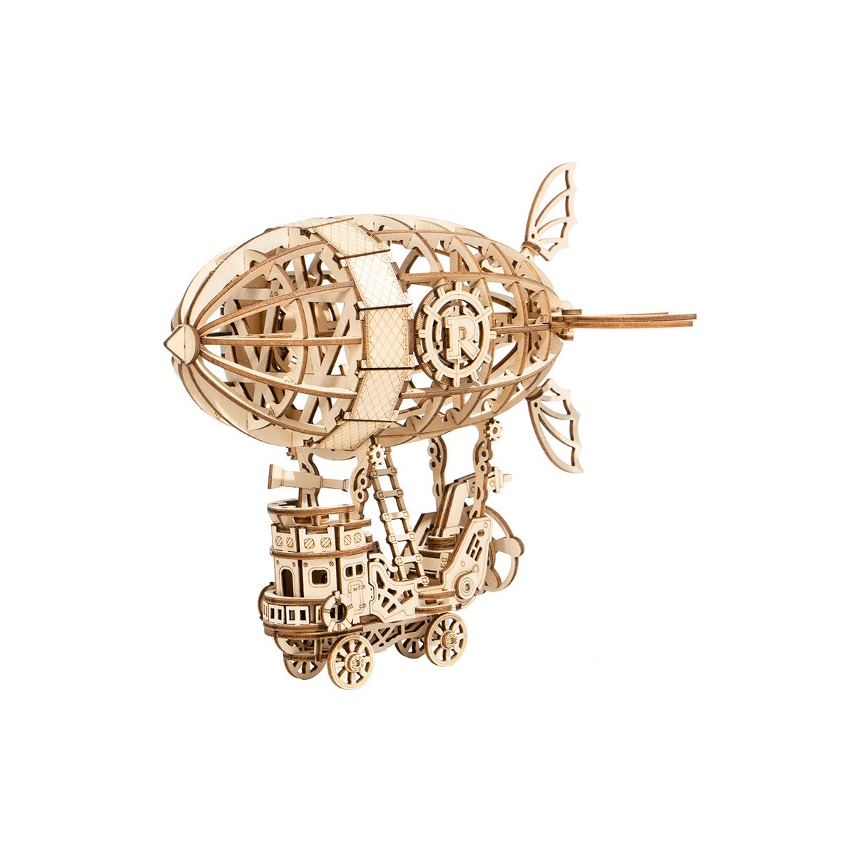 Maquette en bois Ballon Dirigeable