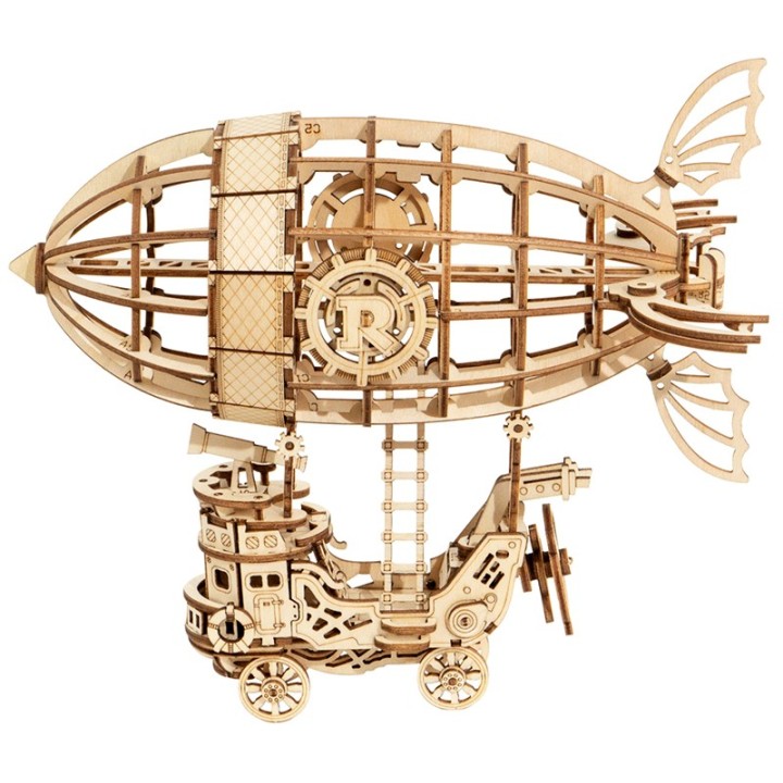 Maquette en bois Ballon Dirigeable
