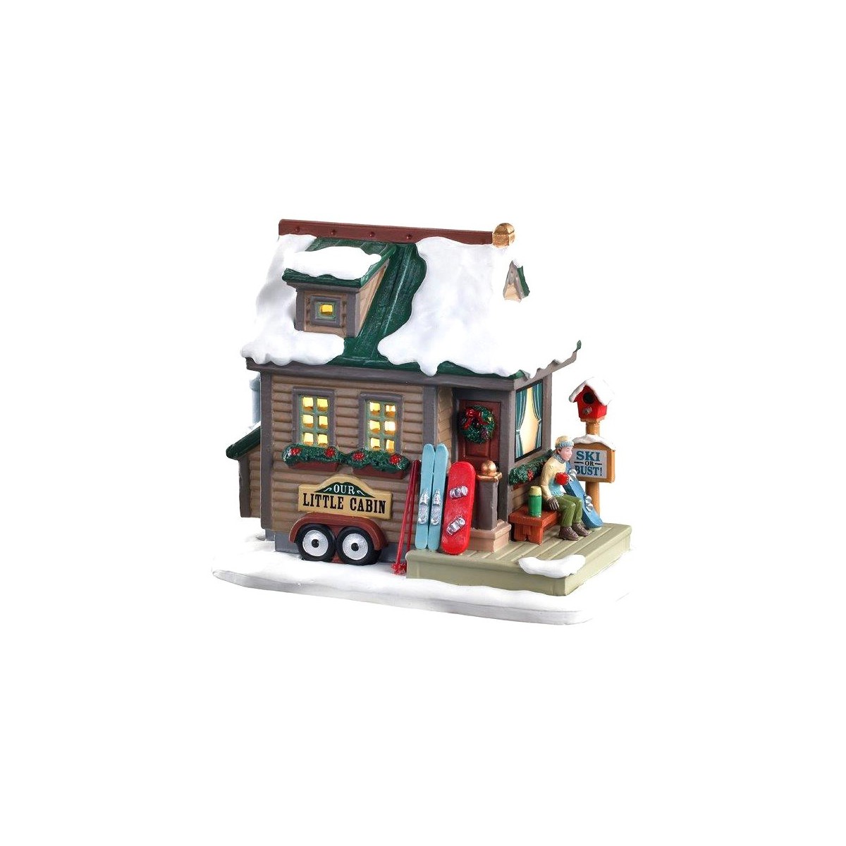 Chalet caravane lumineux Lemax