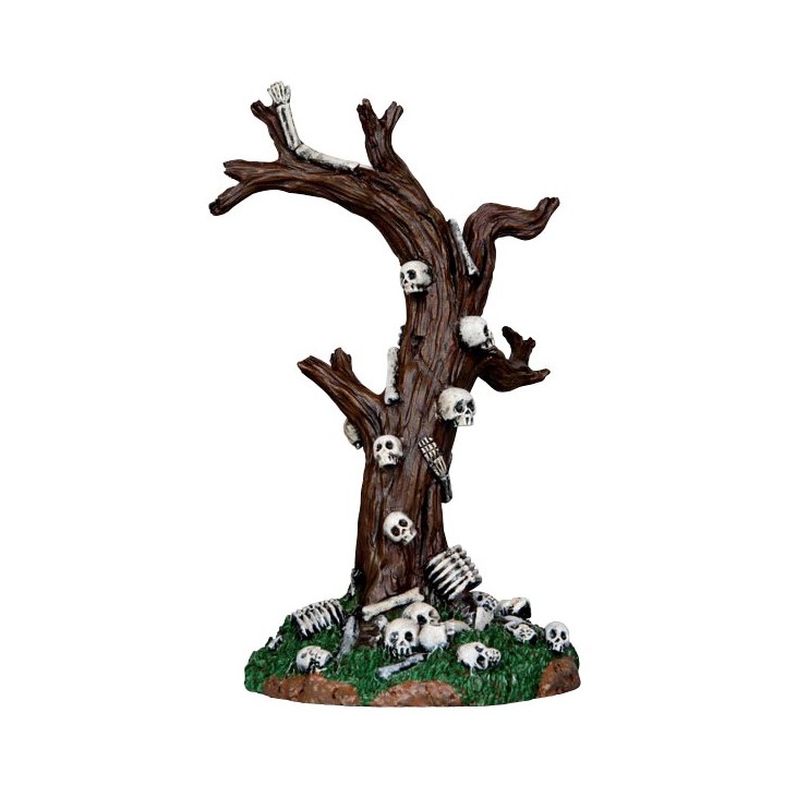 Arbre avec squelettes Lemax Halloween