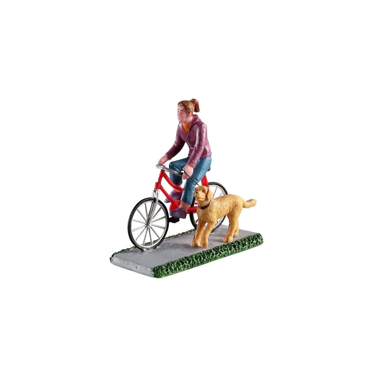 Promenade à vélo avec chien Lemax