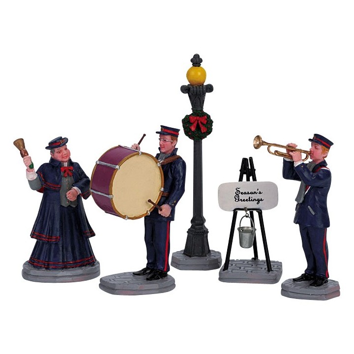 Fanfare de Noël Lot de 5 Lemax