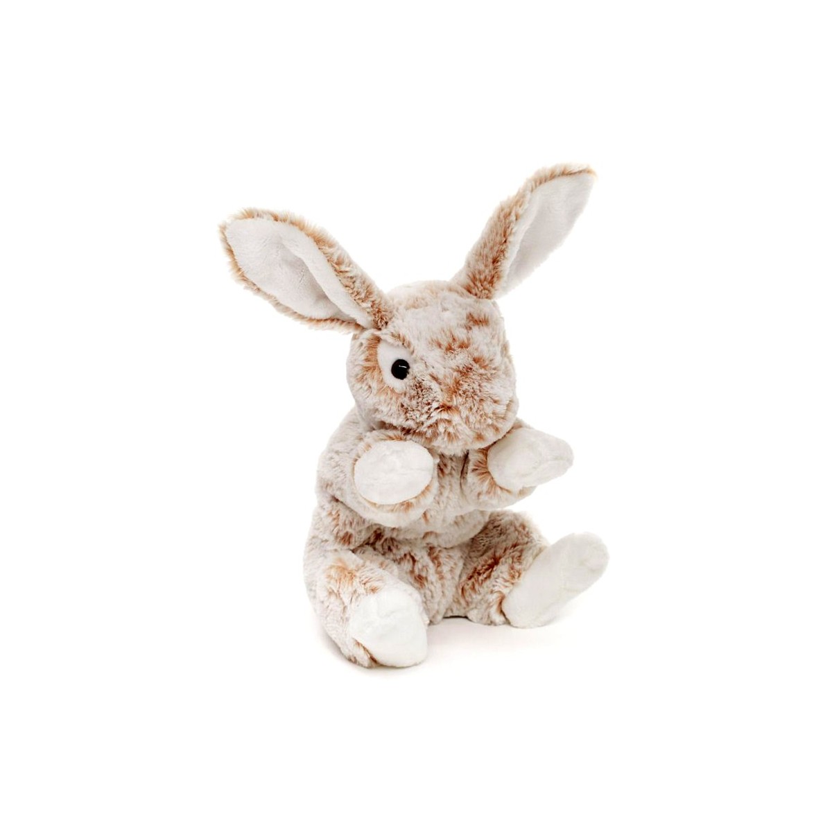 Peluche lapin beige 23 cm