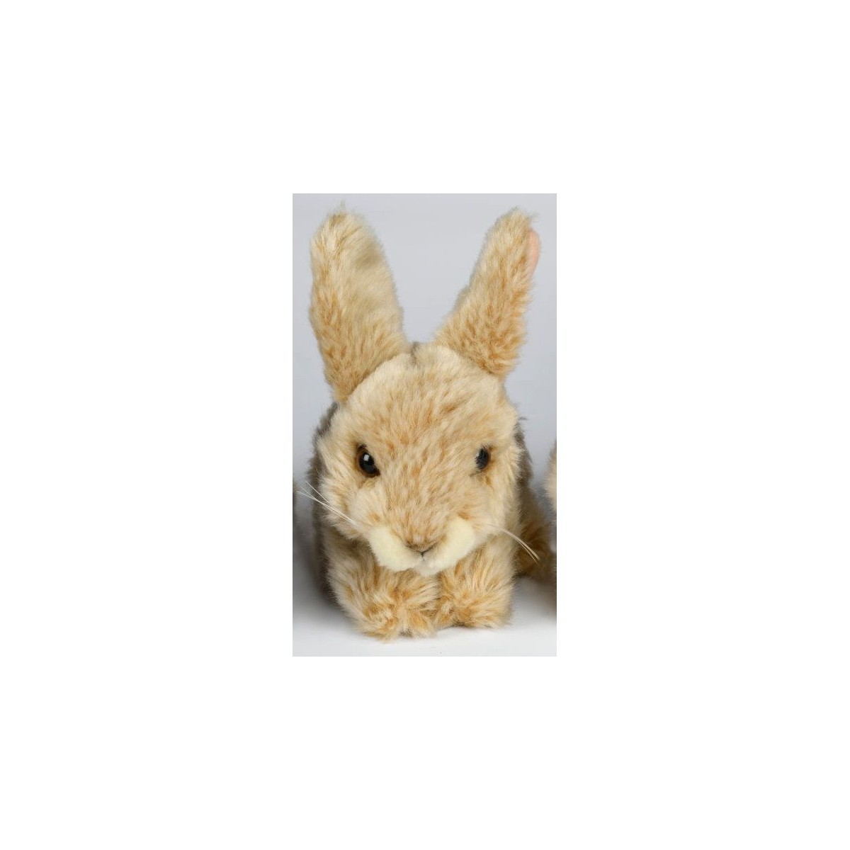 Peluche lapin beige 18 cm