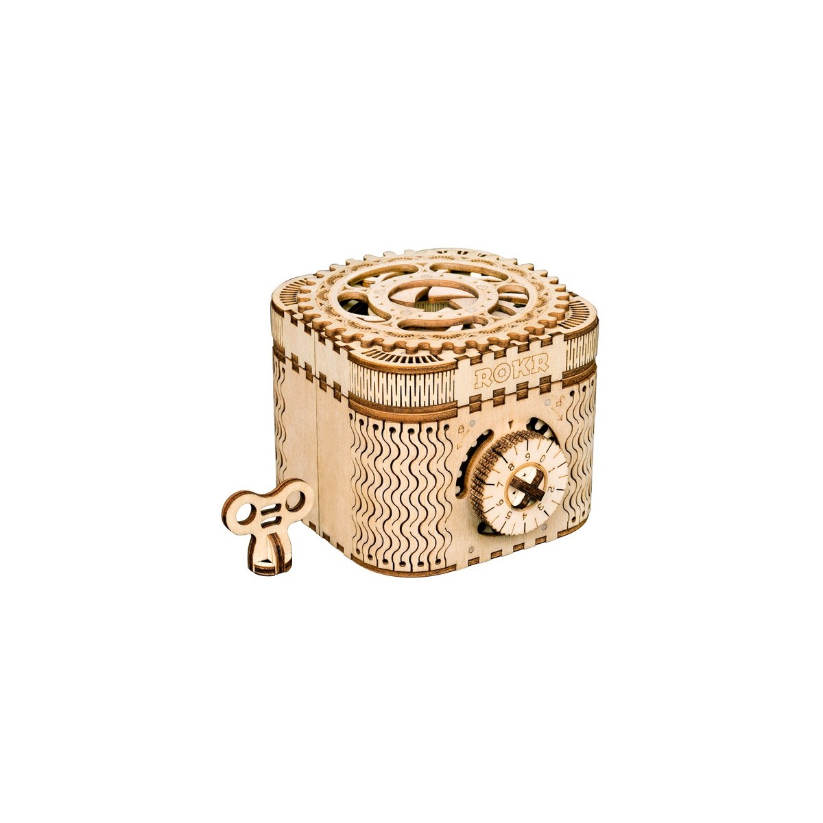Maquette en bois animée Boîte à bijoux