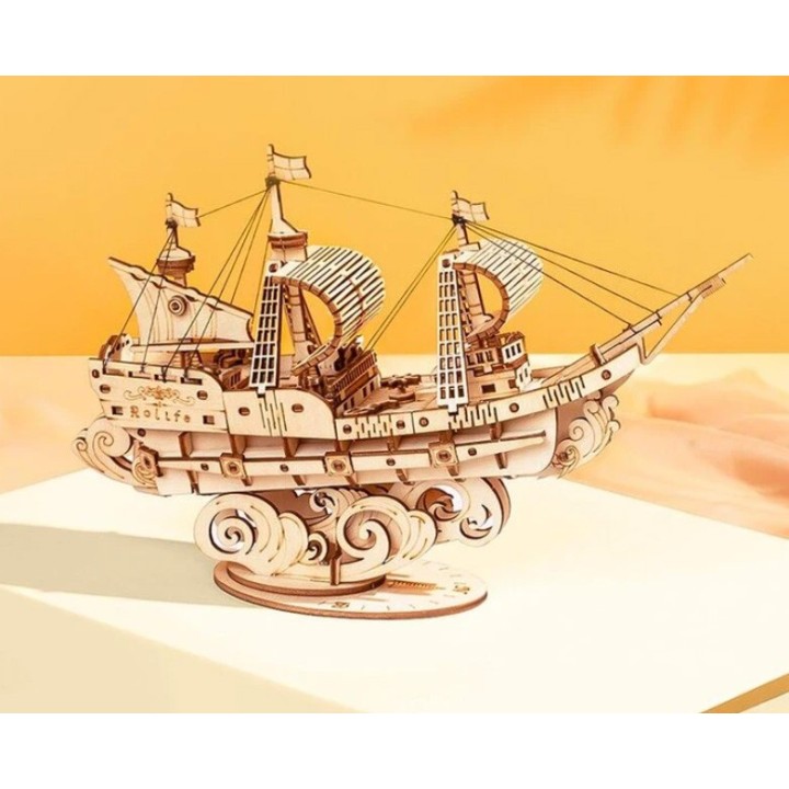 Maquette en bois Bateau à voiles