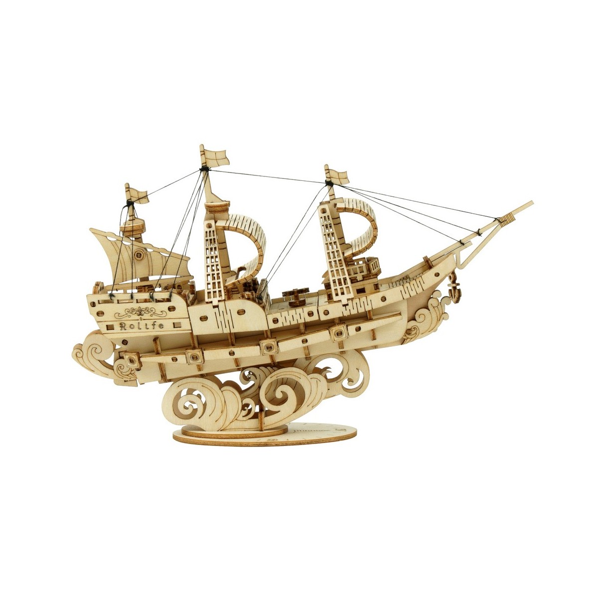 Maquette en bois Bateau à voiles