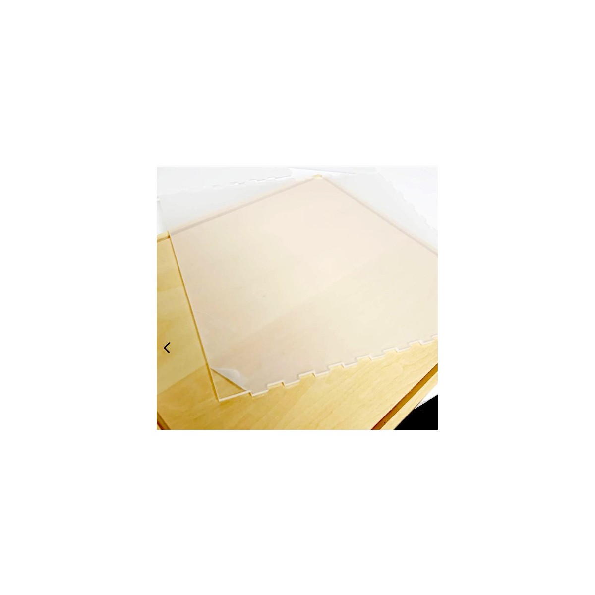 Boîte transparente de présentation anti-poussière Petit format