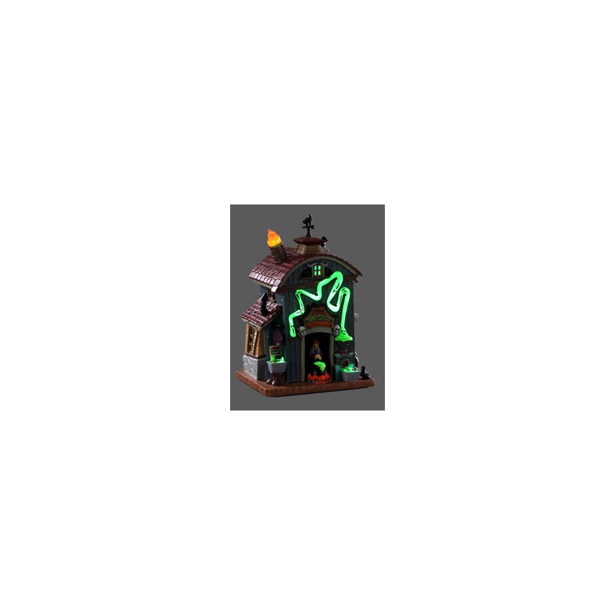 Maison lumineuse Fabrique de potions Lemax Halloween