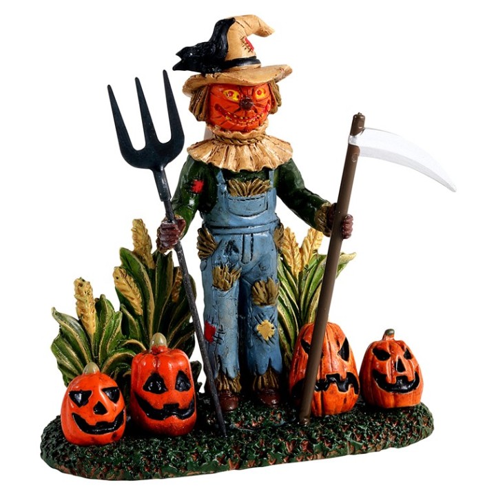 Epouventail et citrouilles Lemax Halloween