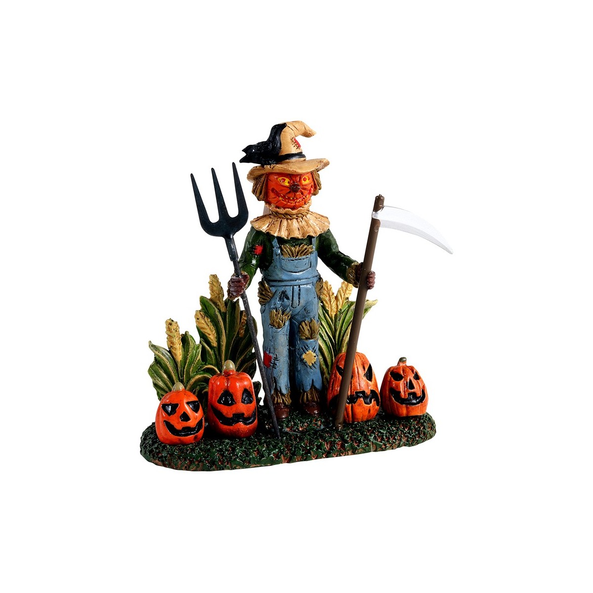 Epouventail et citrouilles Lemax Halloween