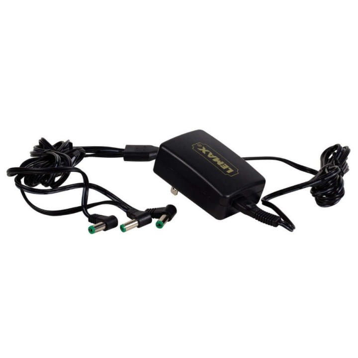 Adaptateur Lemax 4,5 V avec 3 sorties noir