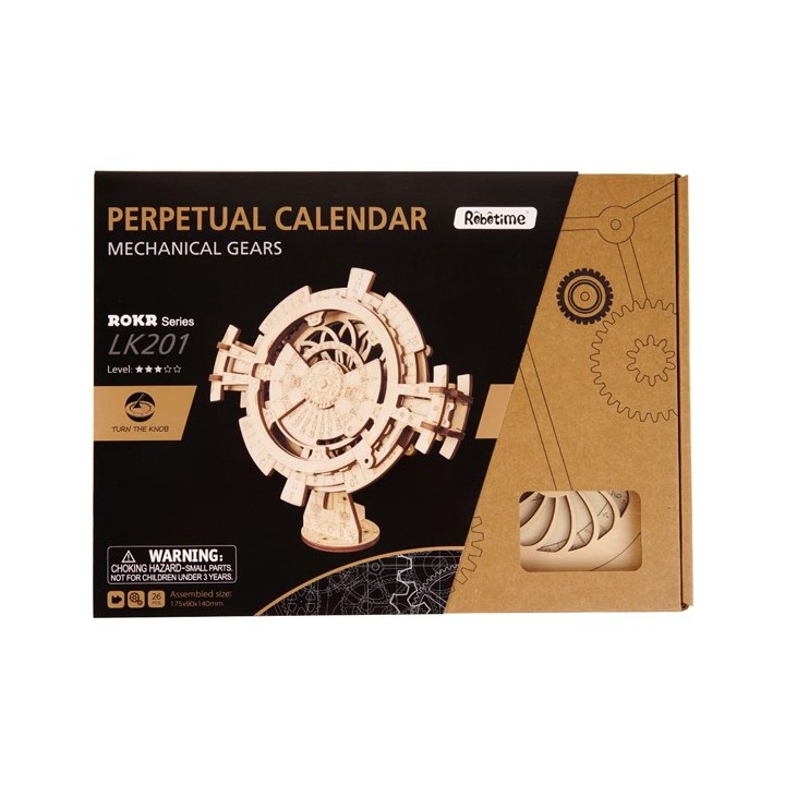 Maquette en bois Calendrier circulaire