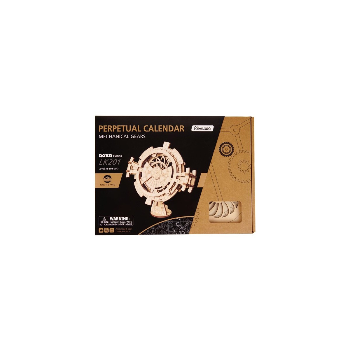 Maquette en bois Calendrier circulaire