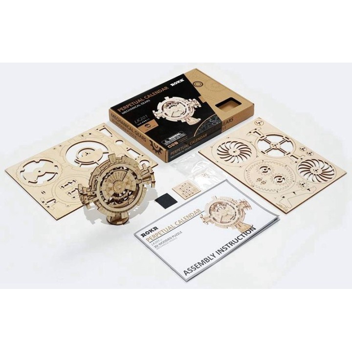 Maquette en bois Calendrier circulaire
