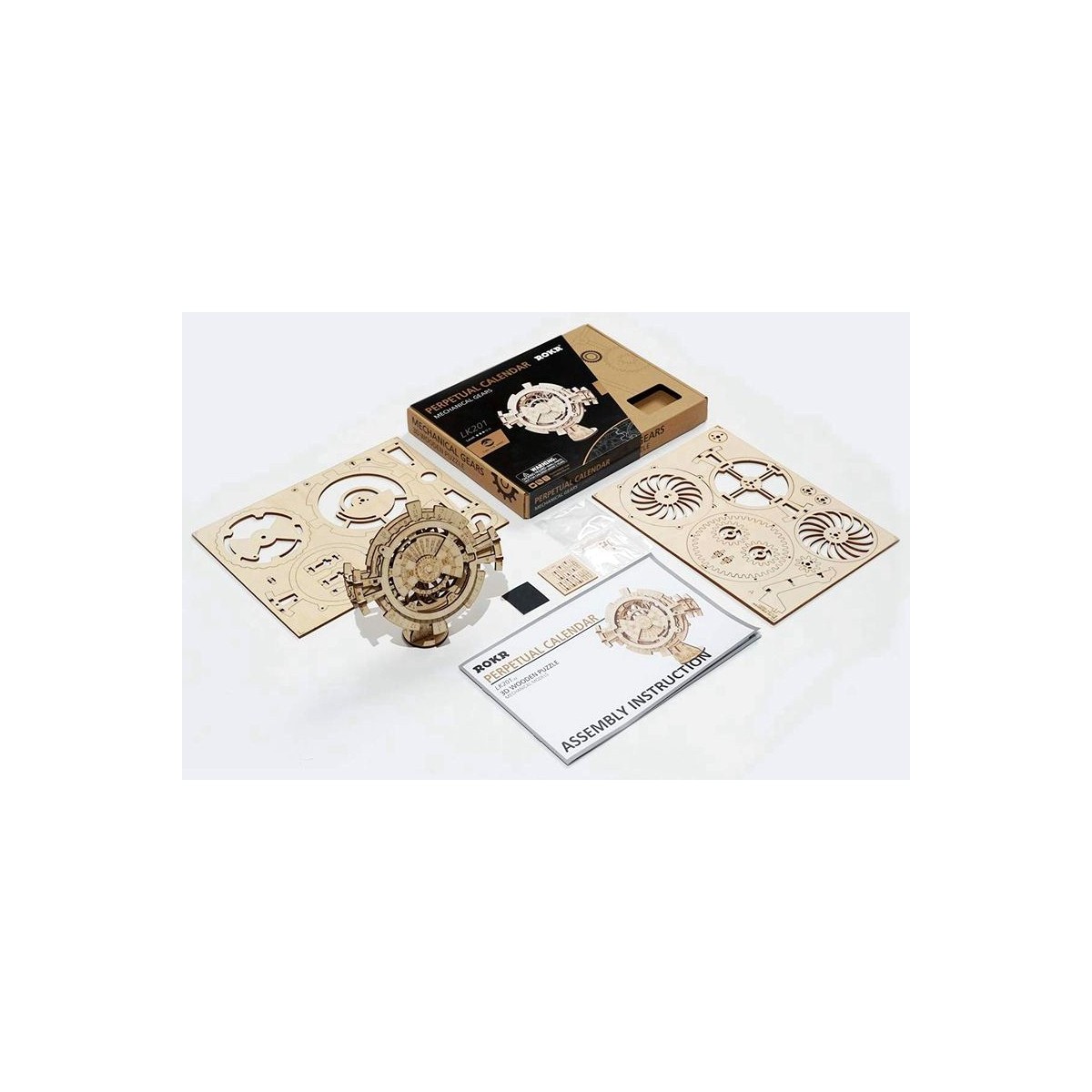 Maquette en bois Calendrier circulaire