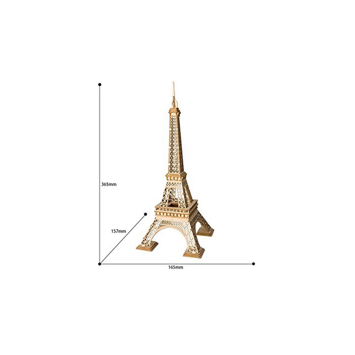 Mauqette en bois Tour Eiffel
