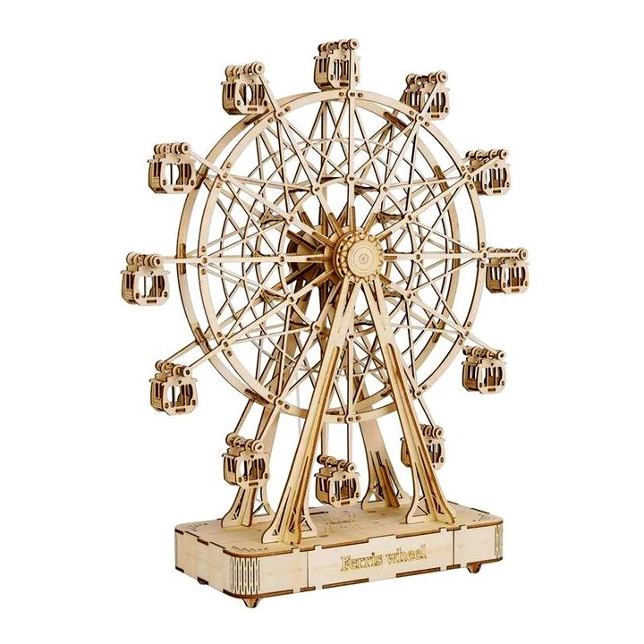 Maquette en bois Grande roue musicale