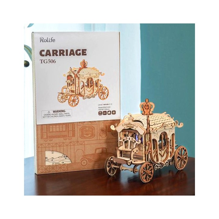 Maquette en bois Carrosse