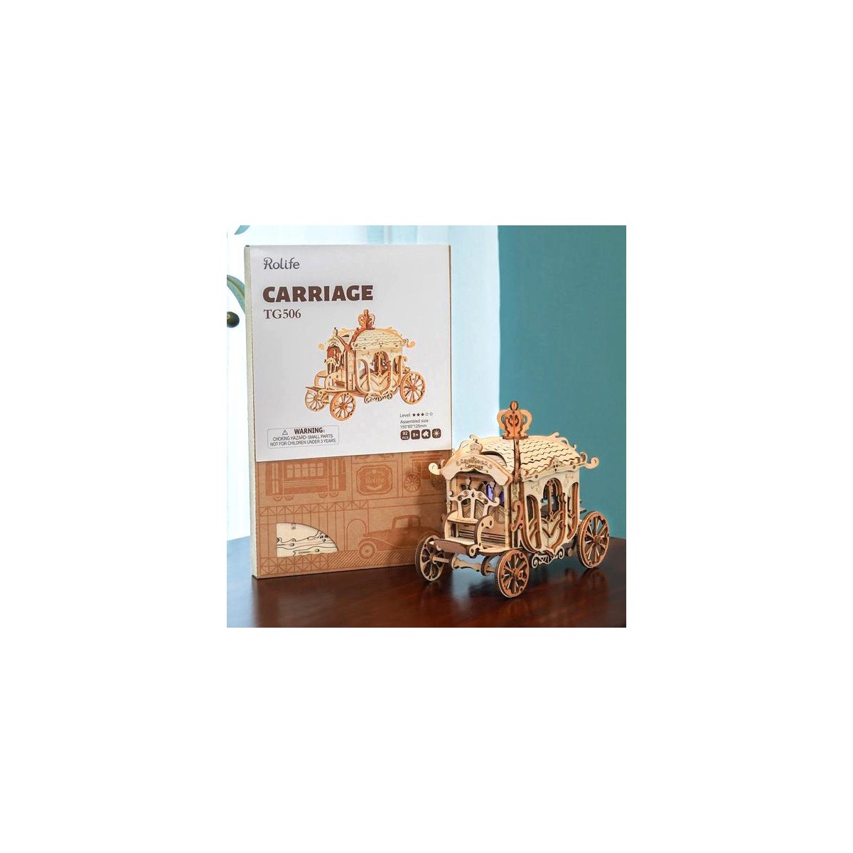 Maquette en bois Carrosse