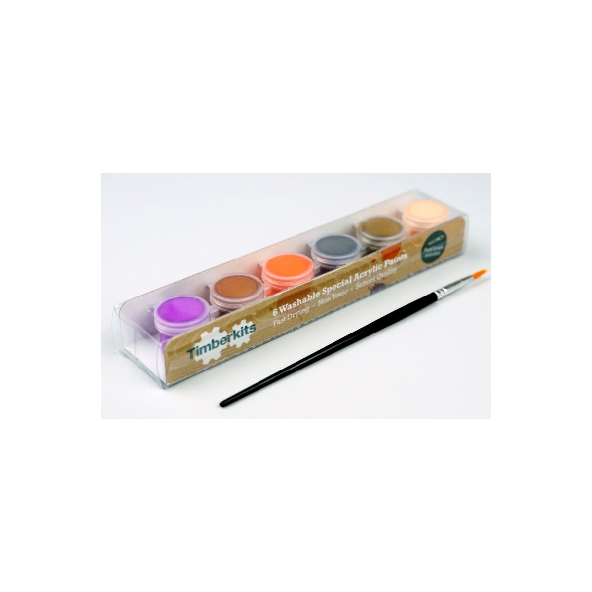 Kit de peinture acrylique spéciale pour automate en bois TIMBERKITS