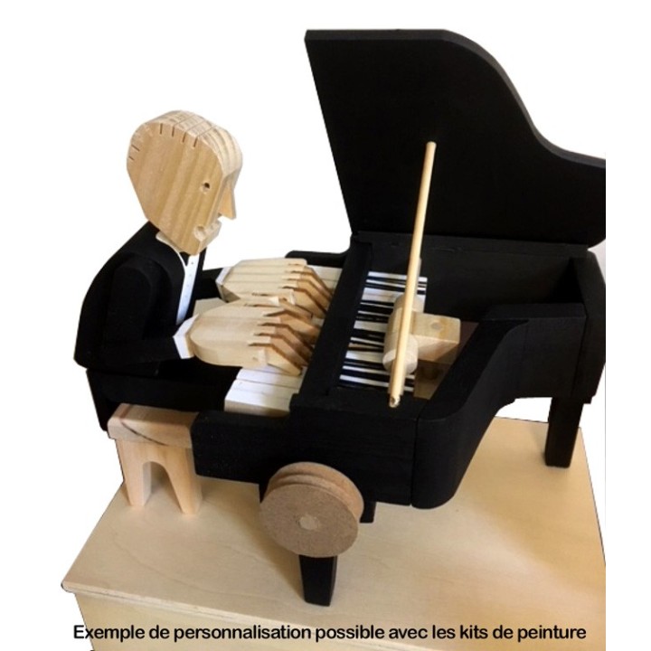 Kit de peinture acrylique classique pour automate en bois TIMBERKITS