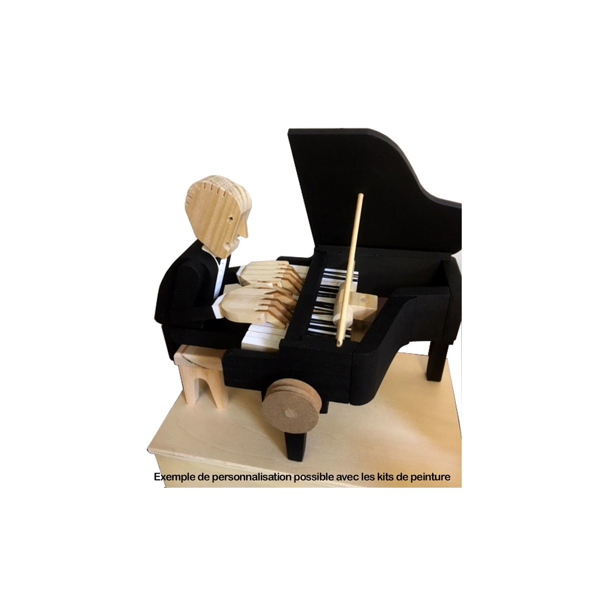 Kit de peinture acrylique classique pour automate en bois Timberkits