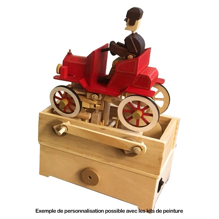 Kit de peinture acrylique classique pour automate en bois TIMBERKITS