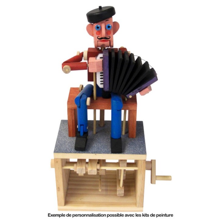 Kit de peinture acrylique spéciale pour automate en bois TIMBERKITS