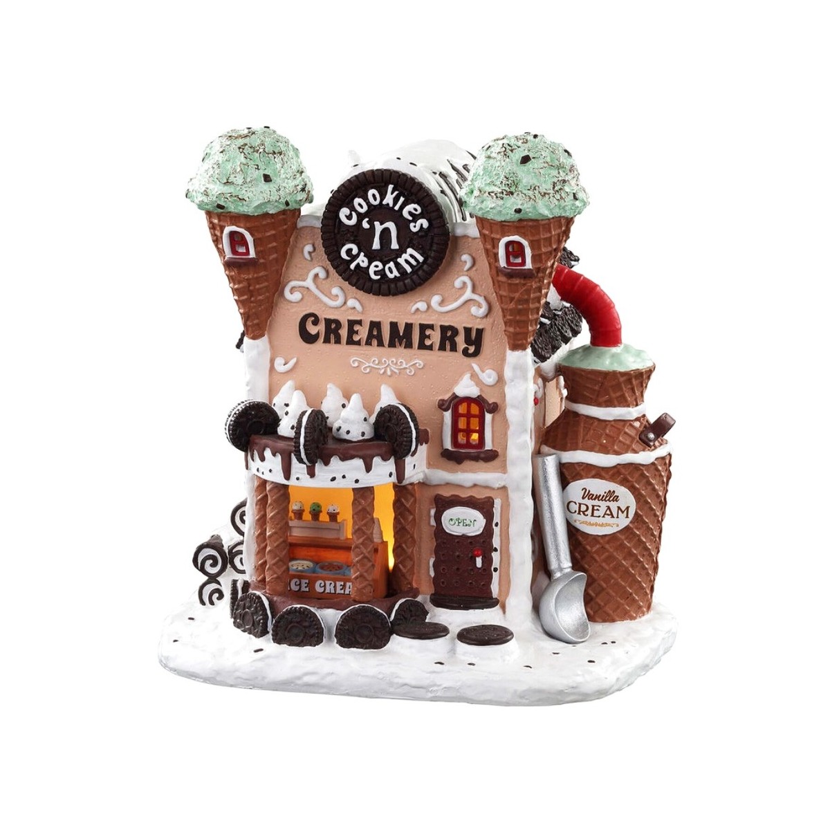 Maison lumineuse Glacier Lemax Sugar N Spice