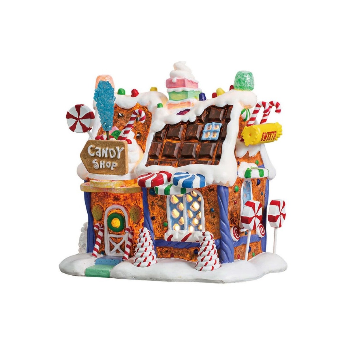 Magasin de bonbons lumineux Lemax Sugar N Spice