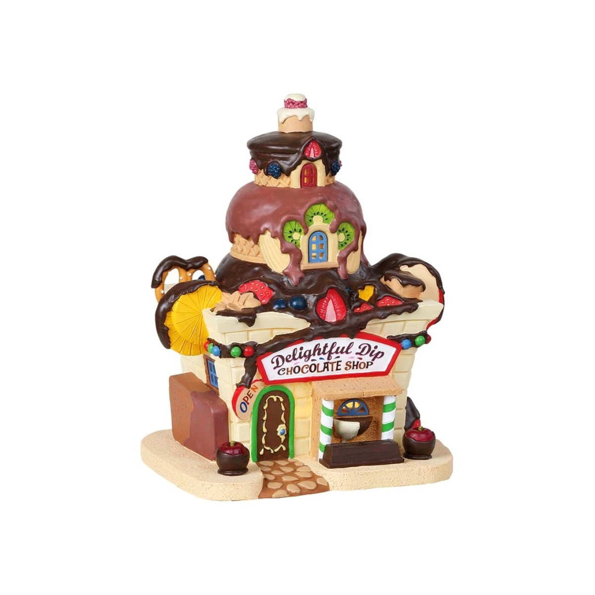 Maison lumineuse Chocolaterie Lemax Sugar N Spice