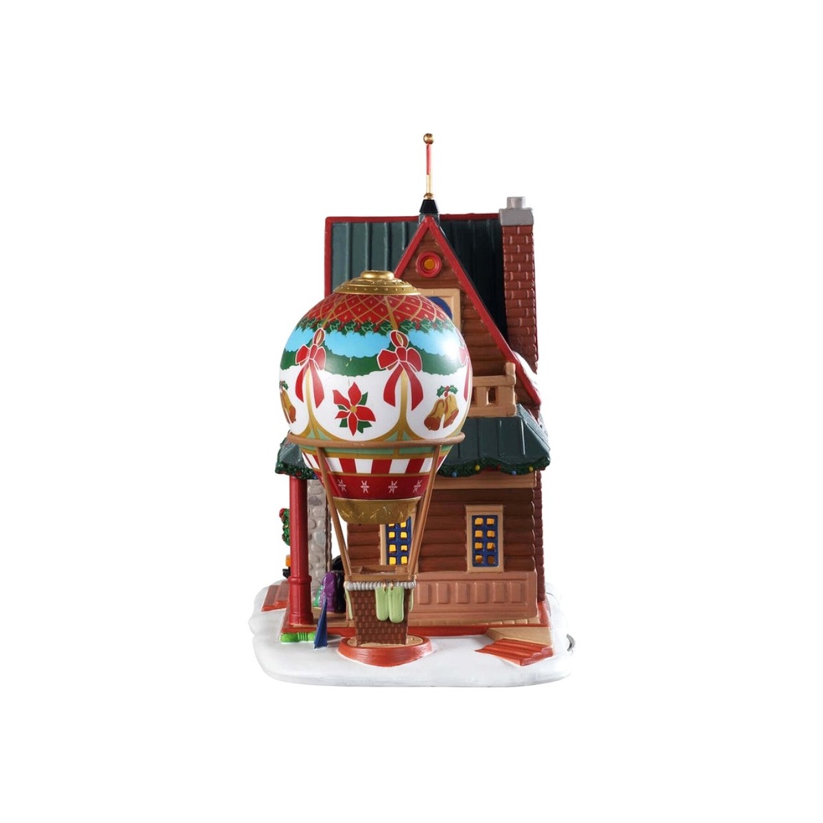 Maison lumineuse Balade en montgolfière Lemax Vail Village