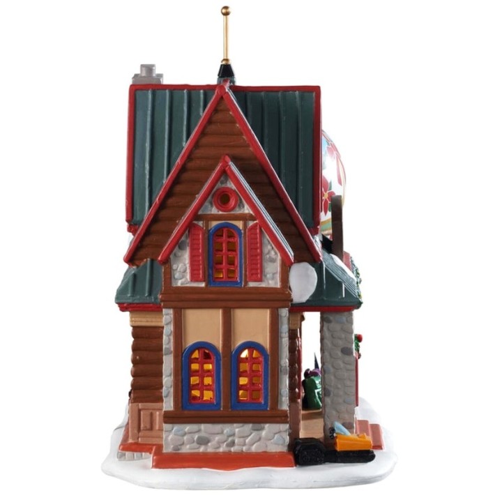 Maison lumineuse Balade en montgolfière Lemax Vail Village