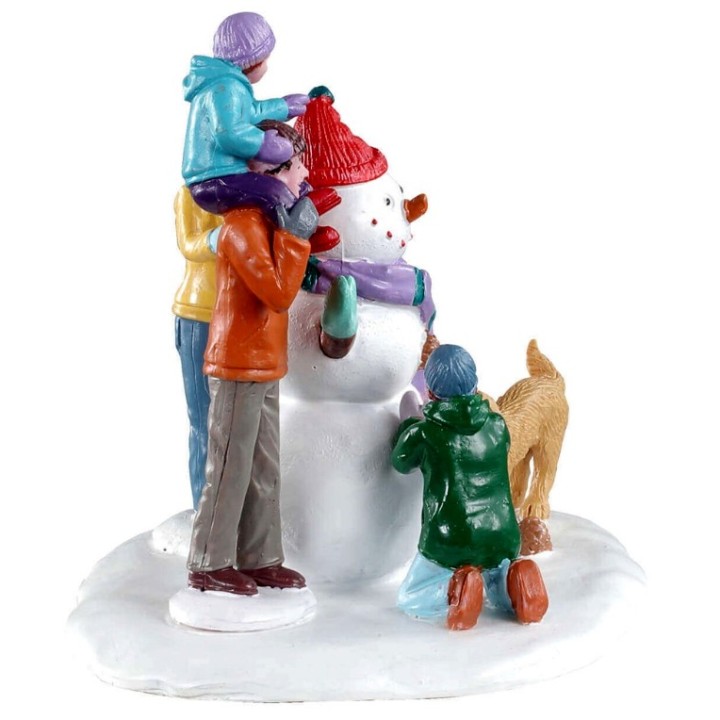 Bonhomme de neige en famille Lemax Vail Village
