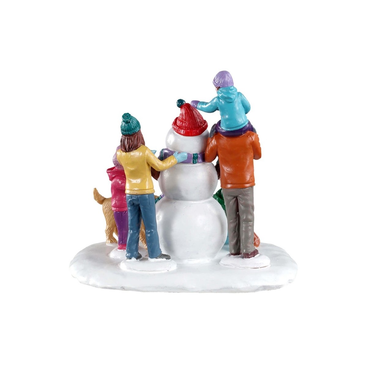 Bonhomme de neige en famille Lemax Vail Village